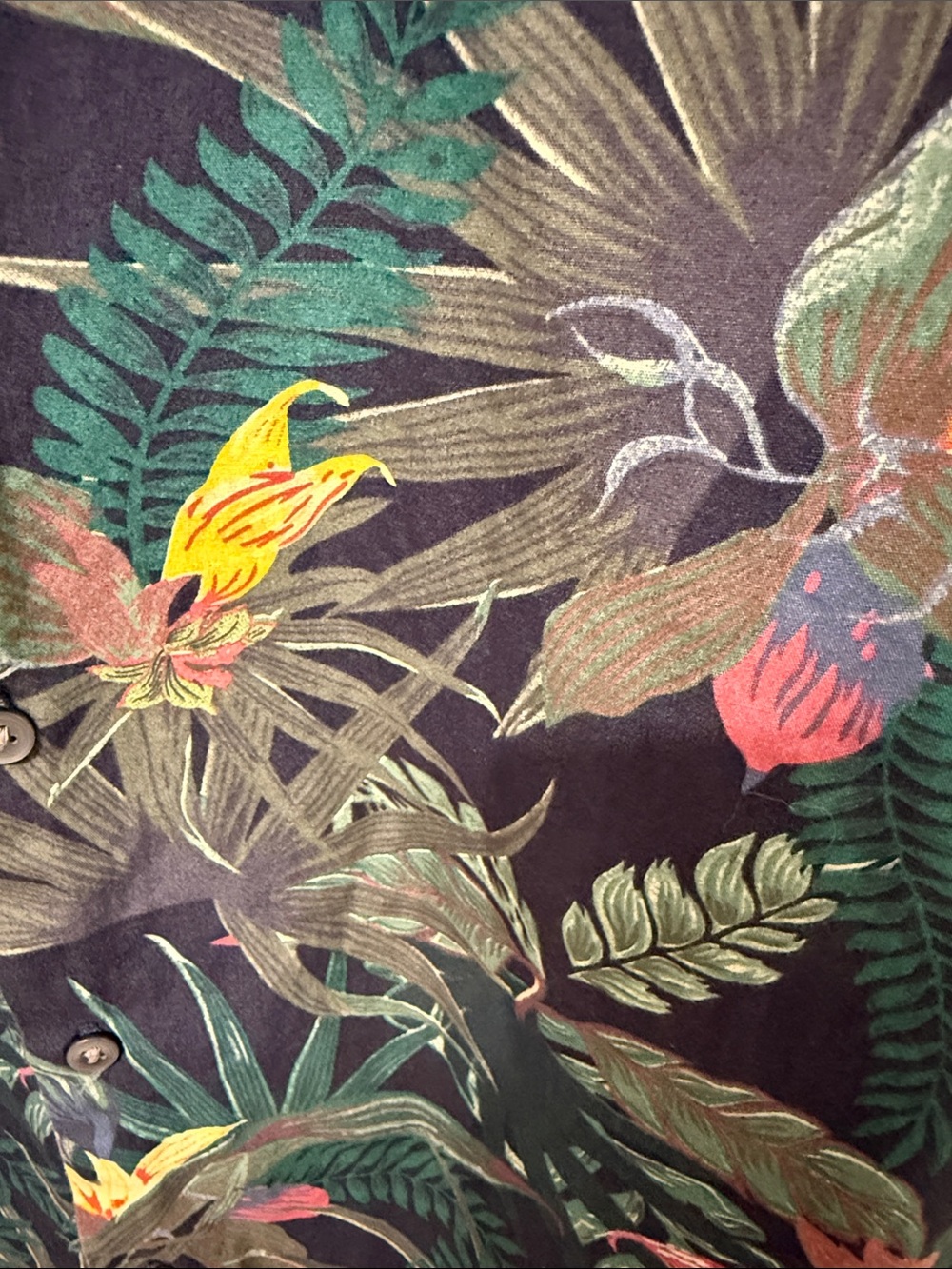 Cactus Man Tropical Print Short-Sleeve Shirt - Picture 3 of 4
